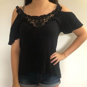 Off the shoulder shirt